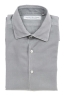 SBU 04530_23AW Camisa de sarga de algodón gris perla 06