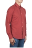 SBU 04531_23AW Camicia in twill di cotone rossa 02