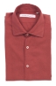 SBU 04531_23AW Red cotton twill shirt 06