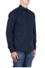 SBU 04533_23AW Blue cotton work shirt with pockets 02