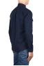 SBU 04533_23AW Blue cotton work shirt with pockets 04