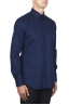 SBU 04545_23AW Classic navy blue cotton oxford shirt 02