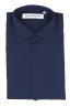SBU 04545_23AW Classic navy blue cotton oxford shirt 06