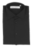 SBU 04547_23AW Camisa oxford clásica de algodón negra 06