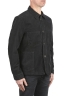 SBU 04553_23AW Unlined multi-pocketed jacket in black corduroy 02