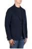SBU 04569_23AW Indigo cotton and cashmere blend sport coat 02