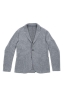 SBU 04577_23AW Veste de sport gris en laine mélangée non confectionnée et non doublée 06