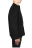 SBU 04586_23AW Black cashmere blend mandarin collar jacket 03