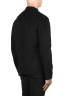 SBU 04586_23AW Black cashmere blend mandarin collar jacket 04