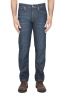 SBU 04590_23AW Denim bleu jeans délavé en coton biologique 01