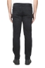 SBU 04595_23AW Natural ink dyed stone washed black stretch cotton jeans 05