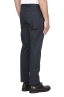SBU 04601_23AW Pantalón clásico de algodón elástico azul con pinzas 04