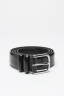 SBU 00999 Classic orciani for sbu black leather 1.2 inches belt 01