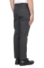 SBU 04603_23AW Pantaloni classico in cotone elasticizzato con pinces grigio 04