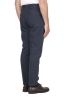 SBU 04606_23AW Pantaloni classico in cotone elasticizzato con pinces blue 04