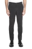 SBU 04613_23AW Classic chino pants in grey stretch cotton 01