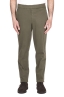 SBU 04620_23AW Comfort pants in green stretch cotton 01