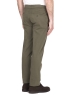 SBU 04620_23AW Pantaloni comfort in cotone elasticizzato verde 04