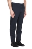 SBU 04624_23AW Comfort pants in blue stretch cotton 02