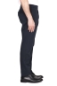 SBU 04624_23AW Comfort pants in blue stretch cotton 03