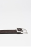 SBU 01000 Double face brown and black stretch leather 1.2 inches belt 02