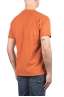 SBU 04632_23AW Flamed cotton scoop neck t-shirt petrol orange 04