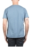 SBU 04639_23AW Camiseta cuello redondo algodón flameado azul claro 05