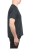 SBU 04652_23AW T-shirt col rond en coton bleu pétrole avec poche plaquée 03