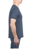 SBU 04655_23AW T-shirt girocollo in cotone piqué blu 03