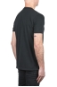 SBU 04659_23AW Camiseta clásica de piqué de algodón negro 04