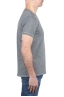 SBU 04660_23AW T-shirt girocollo in cotone piqué grigia 03