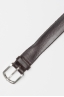 SBU 01008 Adjustable buckle closure brown washed bullhide leather 1.2 inches belt 03