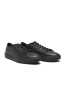 SBU 04679_23AW Classic lace up sneakers in black calf-skin leather 02