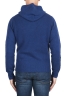 SBU 04689_23AW Blue cashmere and wool blend hooded sweater 05