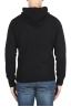 SBU 04697_23AW Black cashmere and wool blend hooded sweater 05
