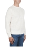 SBU 04699_23AW White cashmere and wool blend crew neck sweater 02