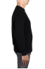 SBU 04700_H_23AW Black cashmere and wool blend crew neck sweater 03