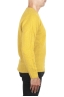 SBU 04703_23AW Maglia girocollo in lana misto cashmere gialla 03