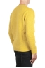 SBU 04703_23AW Yellow cashmere and wool blend crew neck sweater 04