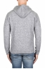 SBU 04709_23AW Grey merino wool blend hooded sweater 05
