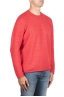 SBU 04721_23AW Red merino extra fine blend round neck sweater  02