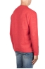 SBU 04721_23AW Red merino extra fine blend round neck sweater  04