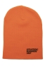 SBU 04757_23AW Bonnet en tricot orange double épaisseur 01