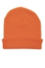 SBU 04757_23AW Bonnet en tricot orange double épaisseur 02