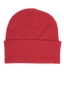 SBU 04759_23AW Bonnet en tricot rouge double épaisseur 02