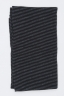 SBU 01020 Classic striped winter scarf in cashmere blend black and dark grey 02