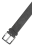 SBU 04815_23AW Clásico cinturón en gamuza gris 3.5 cm 03
