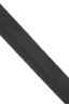 SBU 04847_24SS Black bullhide leather belt 1.4 inches 05