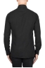SBU 04887_24SS Black cotton twill shirt 05