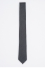 SBU 01028 Classique cravate pointue et mince en laine et soie gris 01